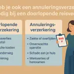 Heb je ook een annuleringsverzekering nodig